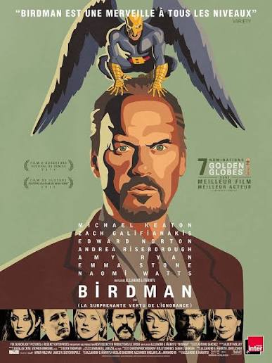 Poster du film Birdman, 2015